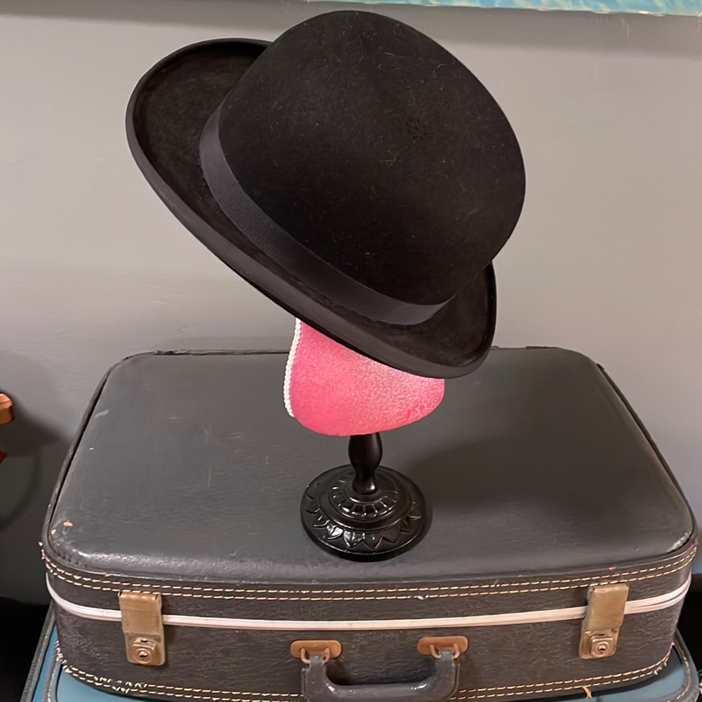 1920s Vintage fur bowler hat Hope Brothers London